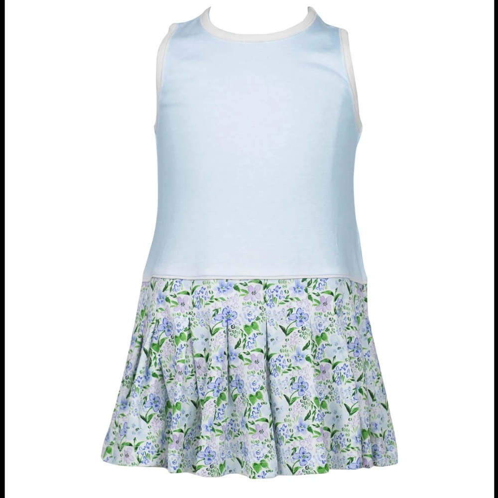 The Proper Peony Hydrangea Tennis Dress